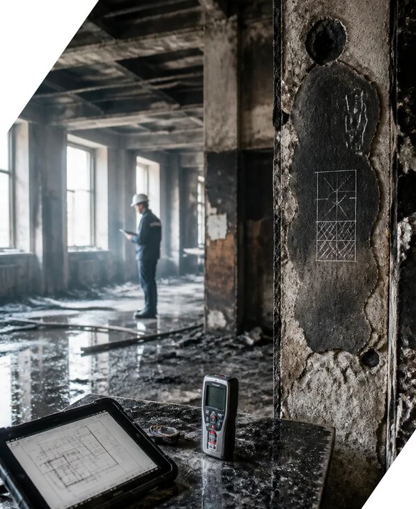Обследование зданий после пожара в Набережных Челнах от 15237 р. | ЭкспертизаРоссия