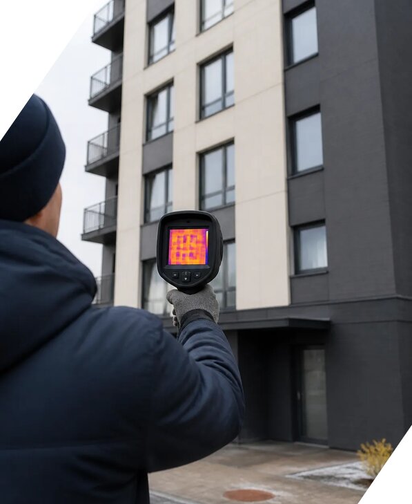 Тепловизионное обследование зданий в Набережных Челнах от 5079 р. | ЭкспертизаРоссия