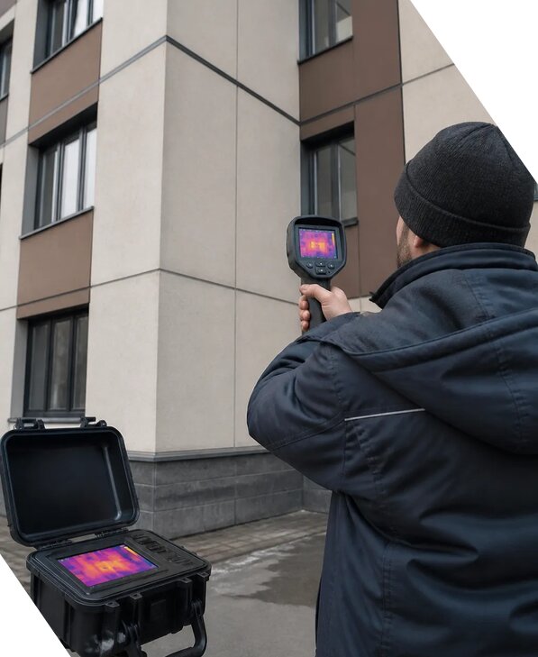 Тепловизионное обследование зданий и сооружений в Набережных Челнах